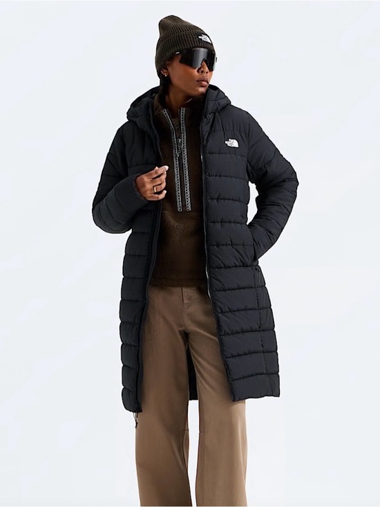 The North Face Jackets & Blazers - The North Face Women's Black Hooded Long Puffer Jacket
